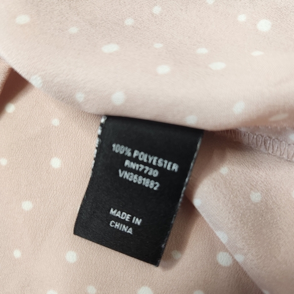 Jason Wu For Target Women's Medium Blouse Polka Dot - Picture 5 of 5